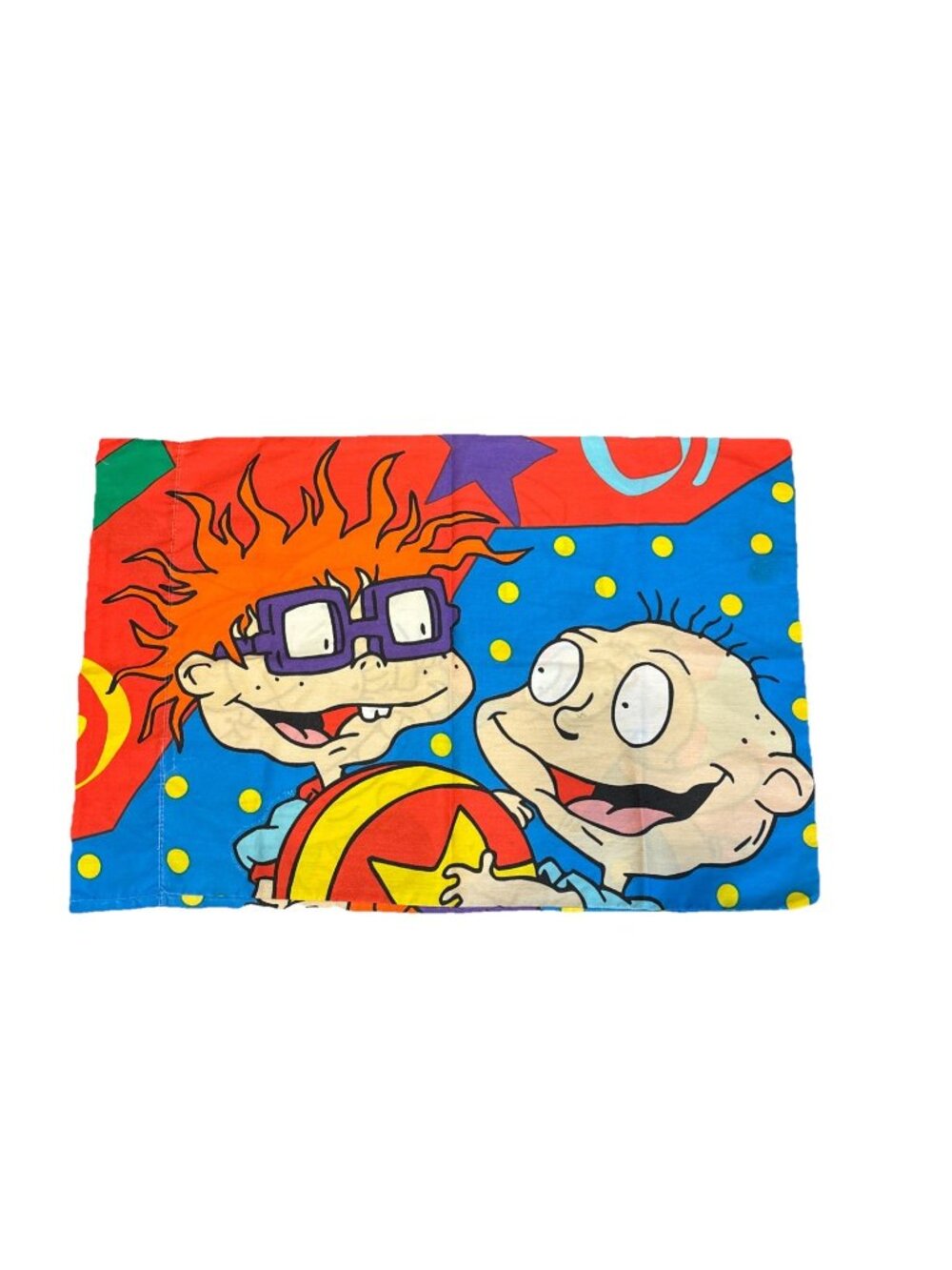 Rugrats Pillow Case 1997 Nickelodeon Dual Sided Chucky Angelica